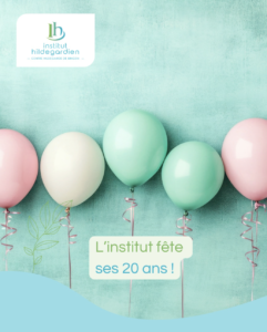 SAMEDI 26 SEPTEMBRE 2026 fête des 20 ANS de l'Institut Hildegardien